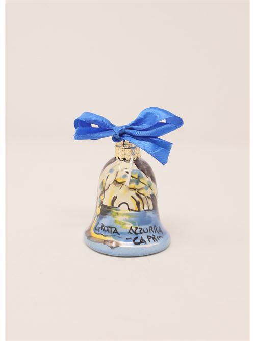 bomboniera campanella portafortuna in ceramica Capri Bell | CAMPANAGROTTAAZZURRAAZZURRO
